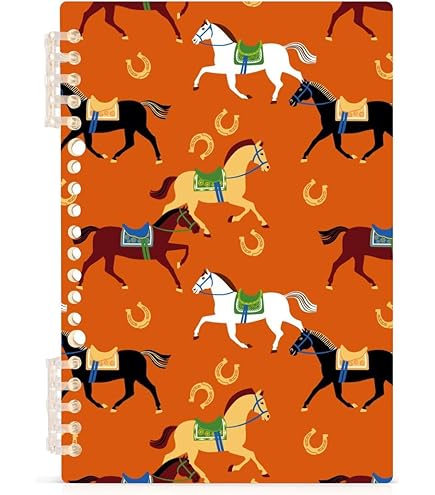 Amazon | 競馬ノート Horse Racing Notebook B6（ホワイト増頁版